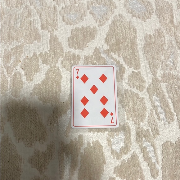 Christian Dior 7 of spades playing card - Picture 2 of 3